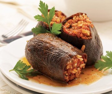 Kuru Patlıcan Dolma